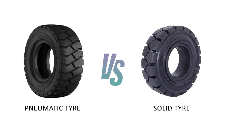 forklift solid or pneumatic tyre